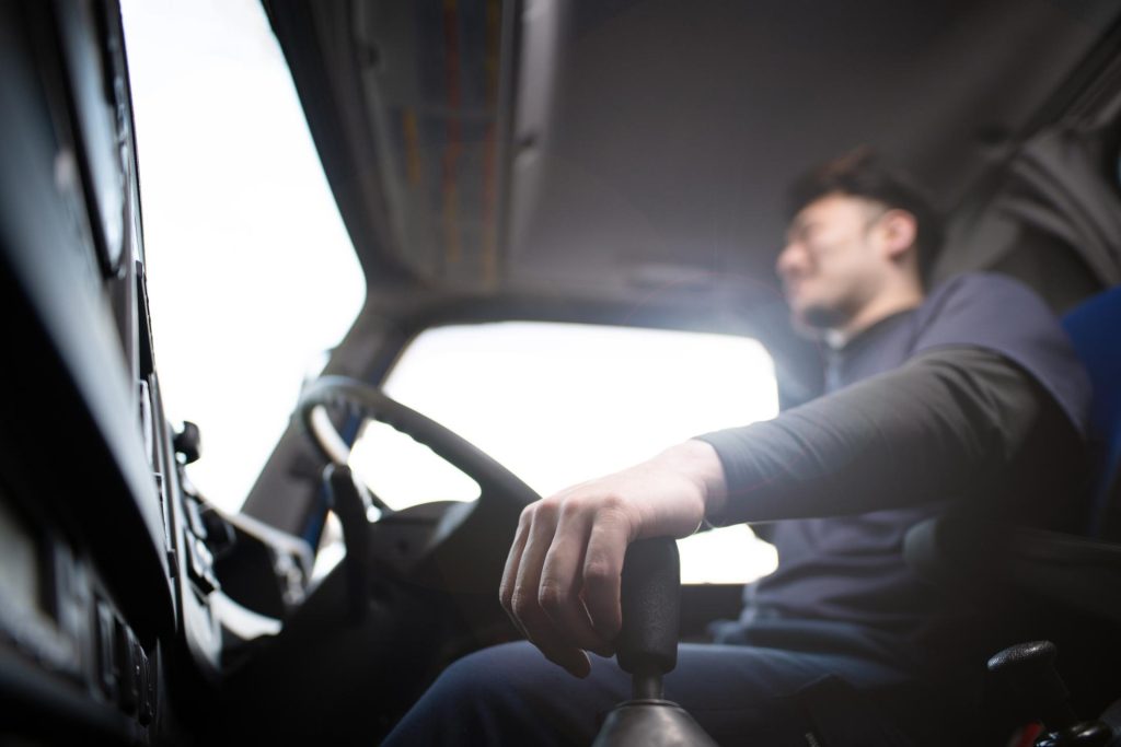 運転中の画像